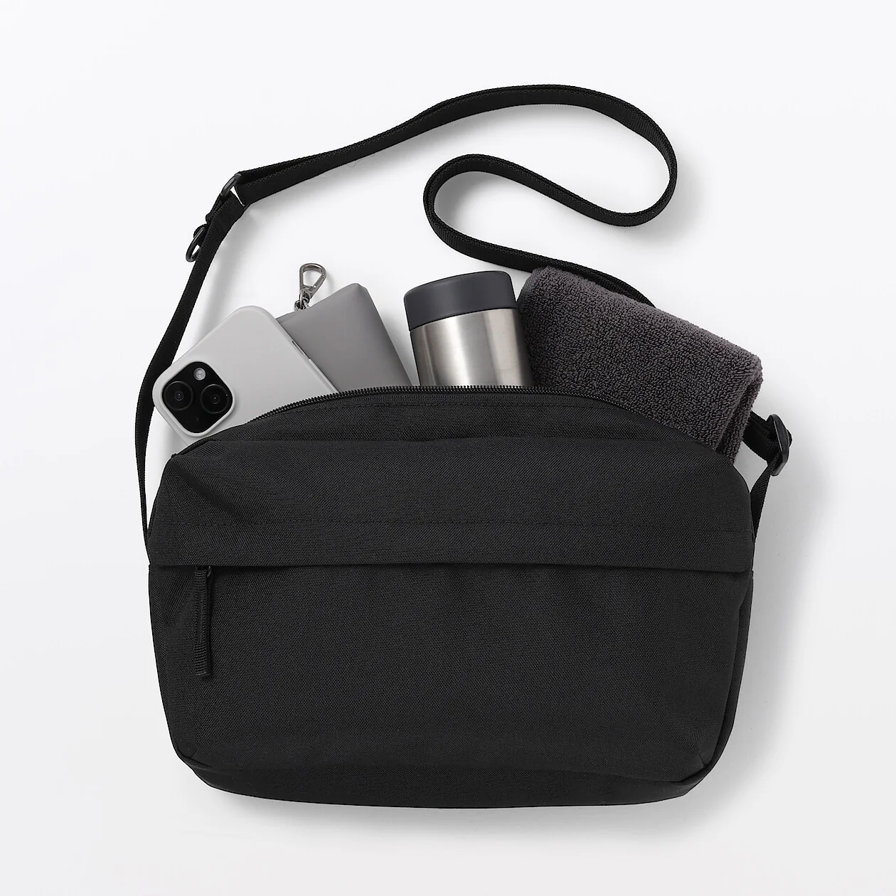 2-Way Water Repellent Crossbody Bag - Image 12