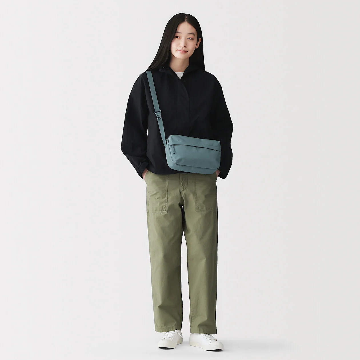 2-Way Water Repellent Crossbody Bag - Image 56