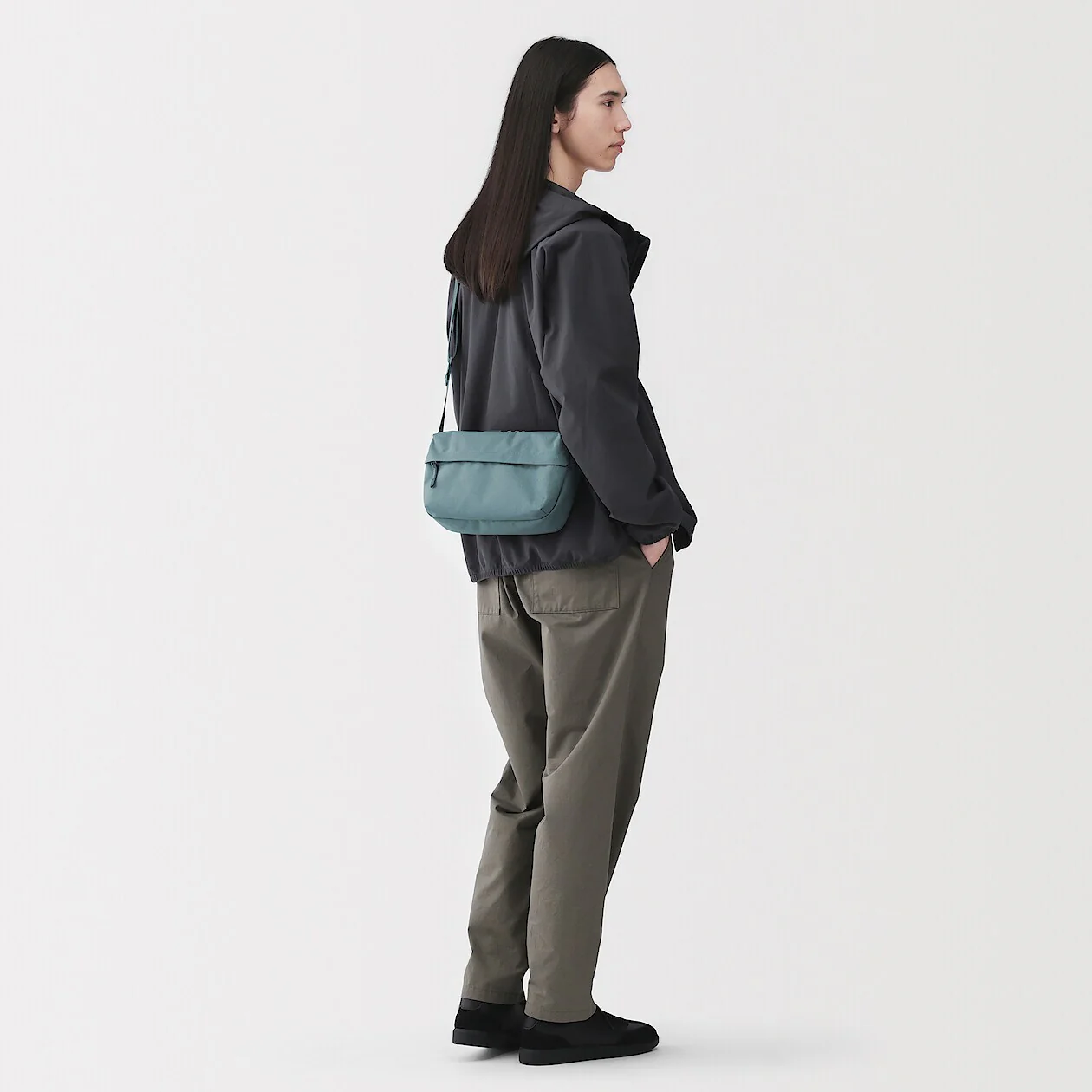 2-Way Water Repellent Crossbody Bag - Image 57