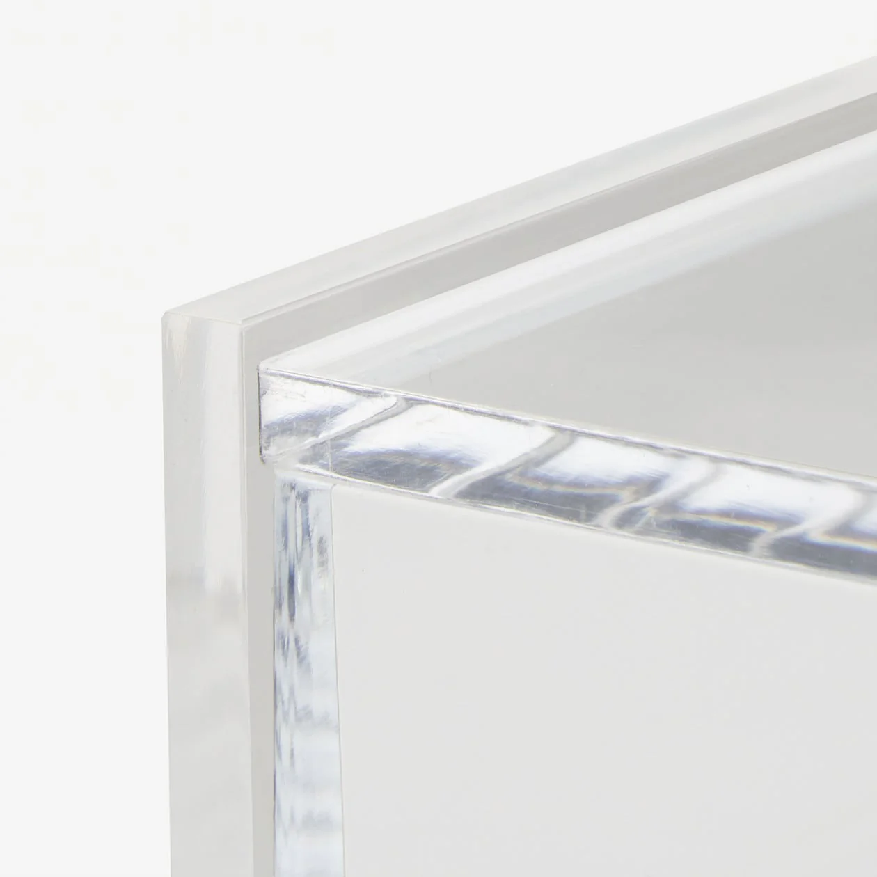 Acrylic Case with Lid 2 Drawers - Image 7