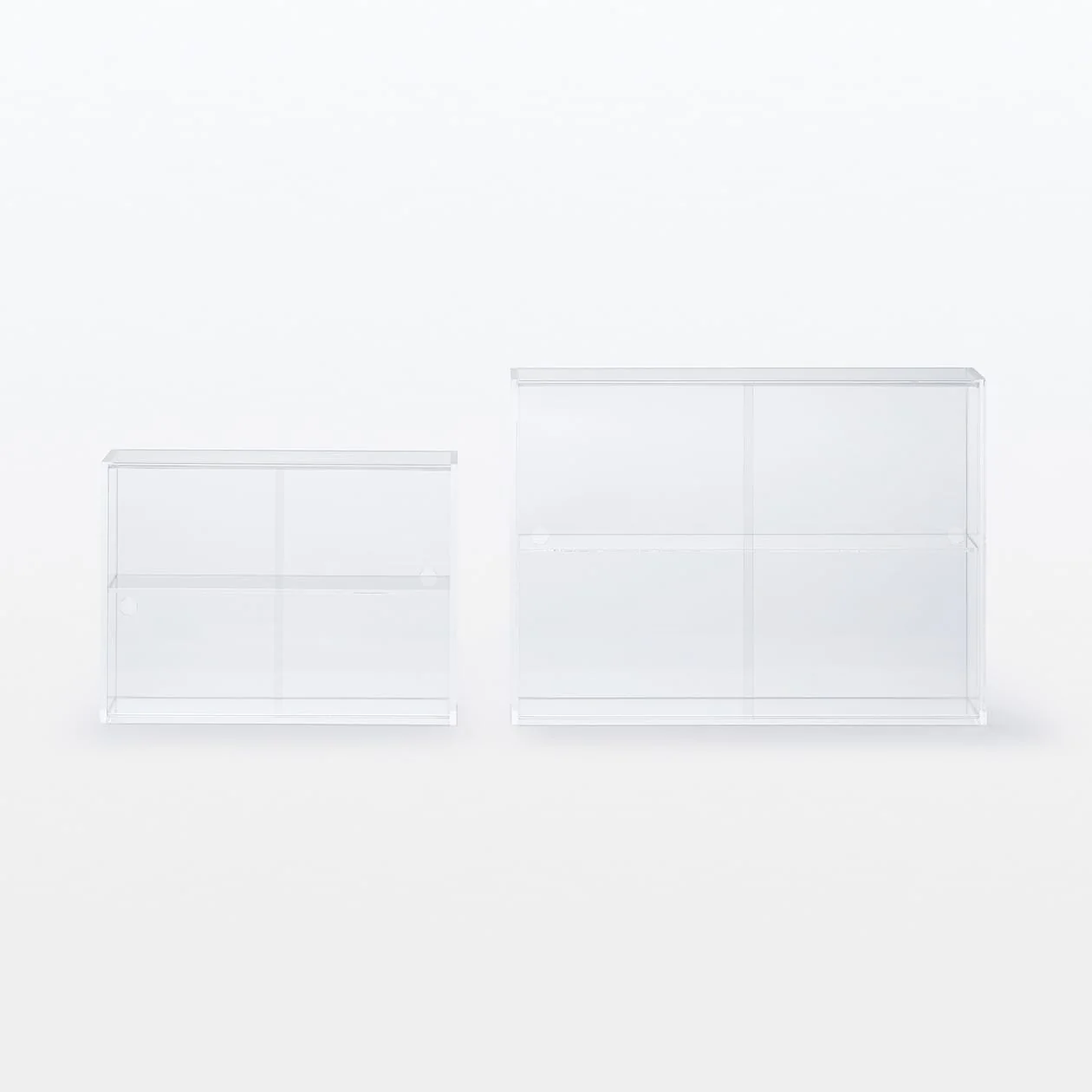 Acrylic Display Case With Sliding Doors - Large - Image 4