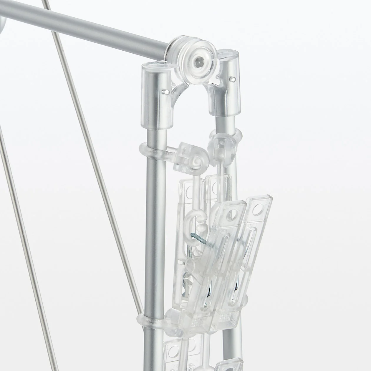Aluminium Square Hanger - 24 Pegs - Image 6