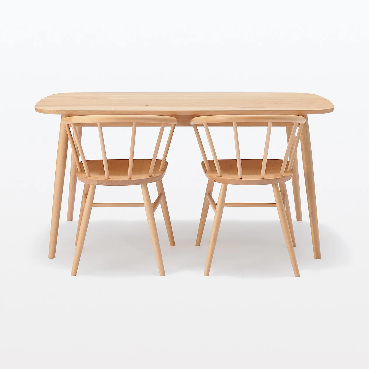 Beechwood Armchair with Round Legs - Image 11