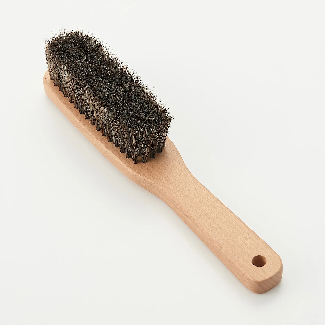 Beech Shoe Horsehair Dusting Brush - Image 5
