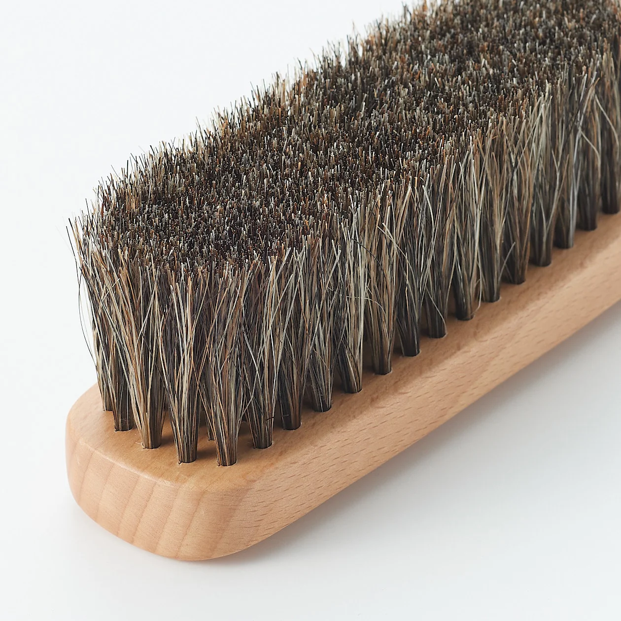 Beech Shoe Horsehair Dusting Brush - Image 6
