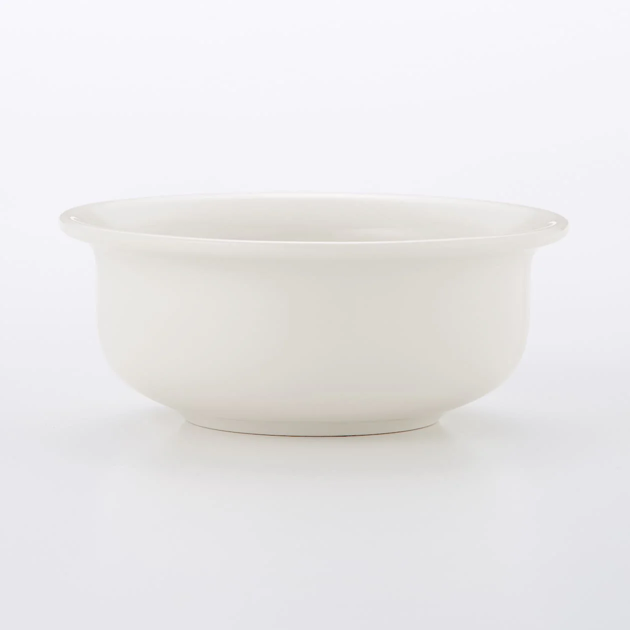 Beige Porcelain Curry Bowl