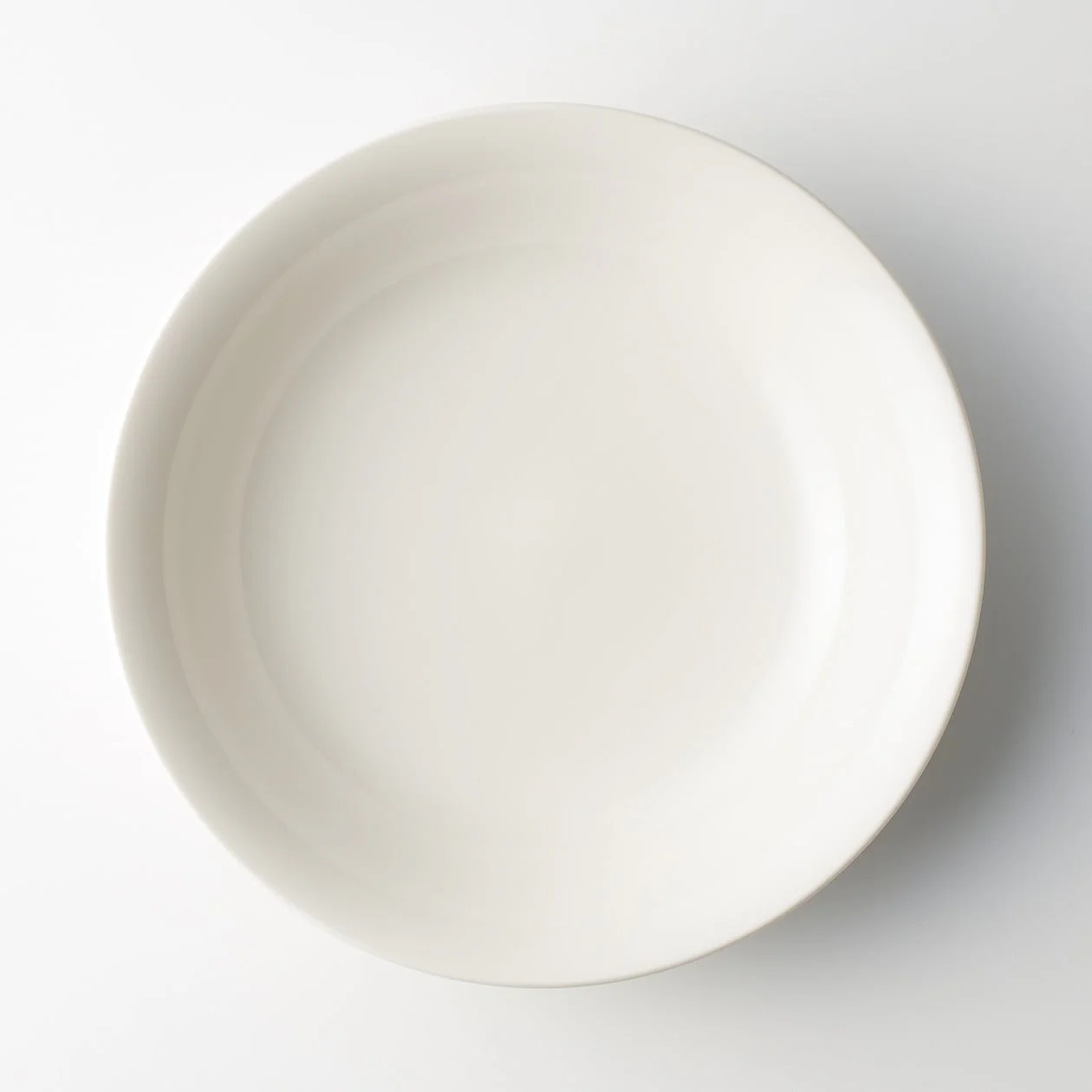 Beige Porcelain Deep Dish - Image 15