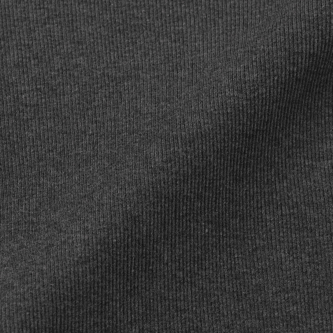 Cotton Cashmere Rib Crewneck T-Shirt - Image 7