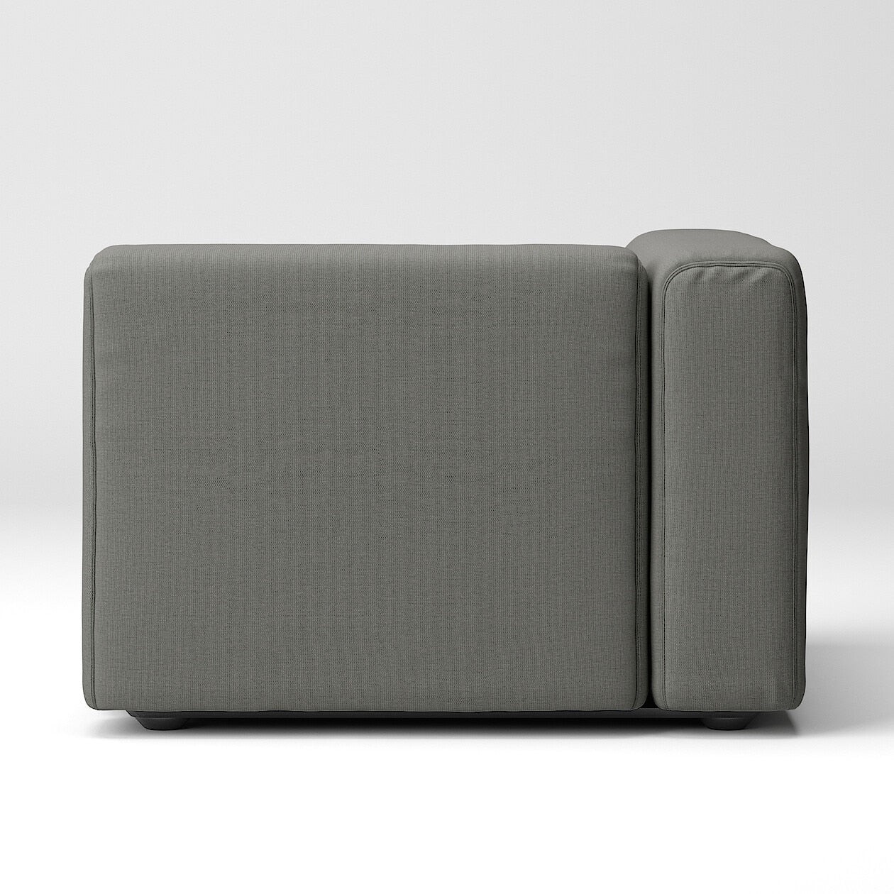 Cotton Linen Cover for Unit Sofa with Armrests - Image 14