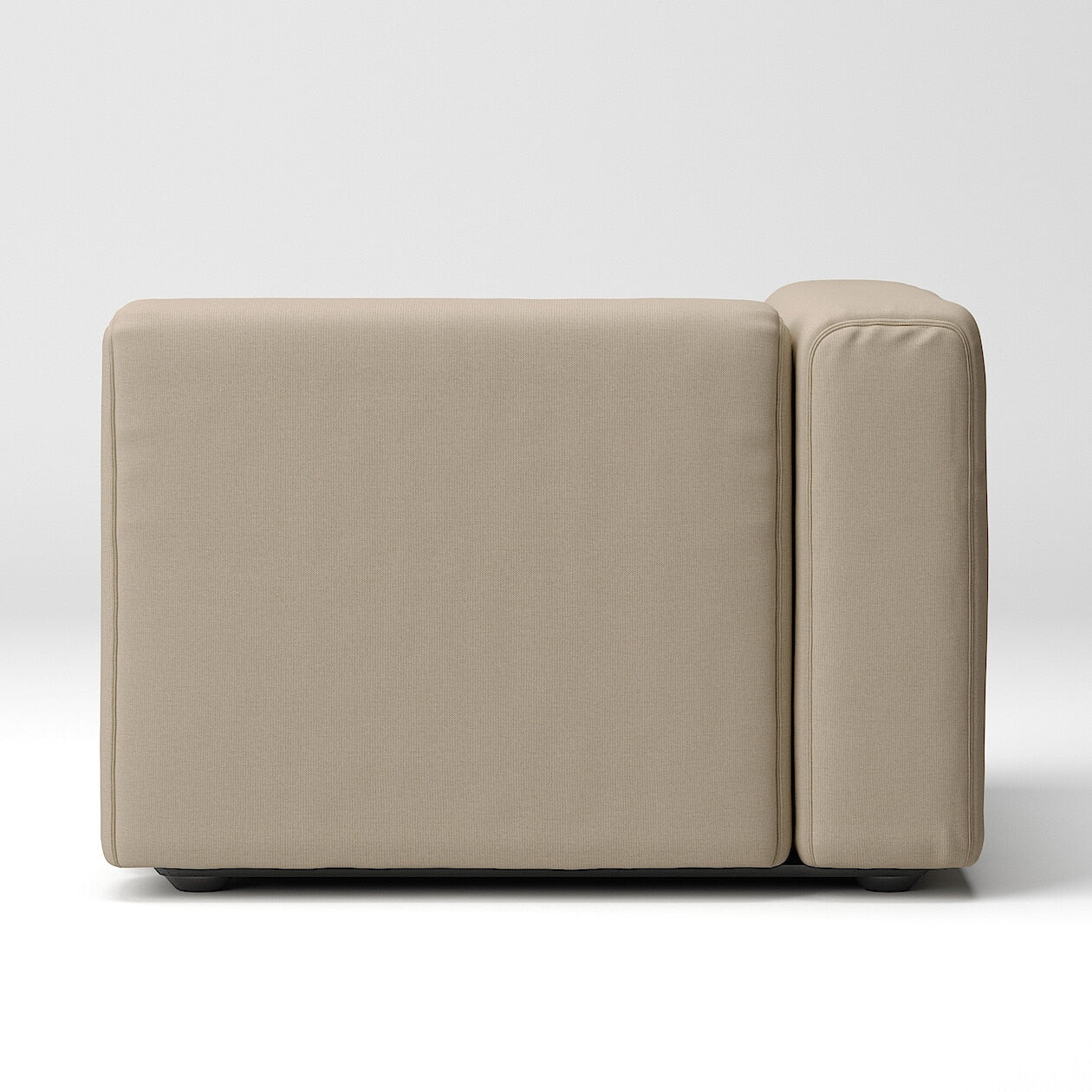 Cotton Linen Cover for Unit Sofa with Armrests - Image 9