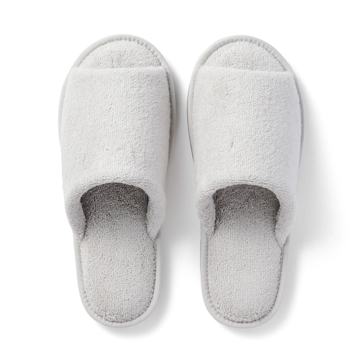 Cotton Pile Open Toe Slippers - Image 14