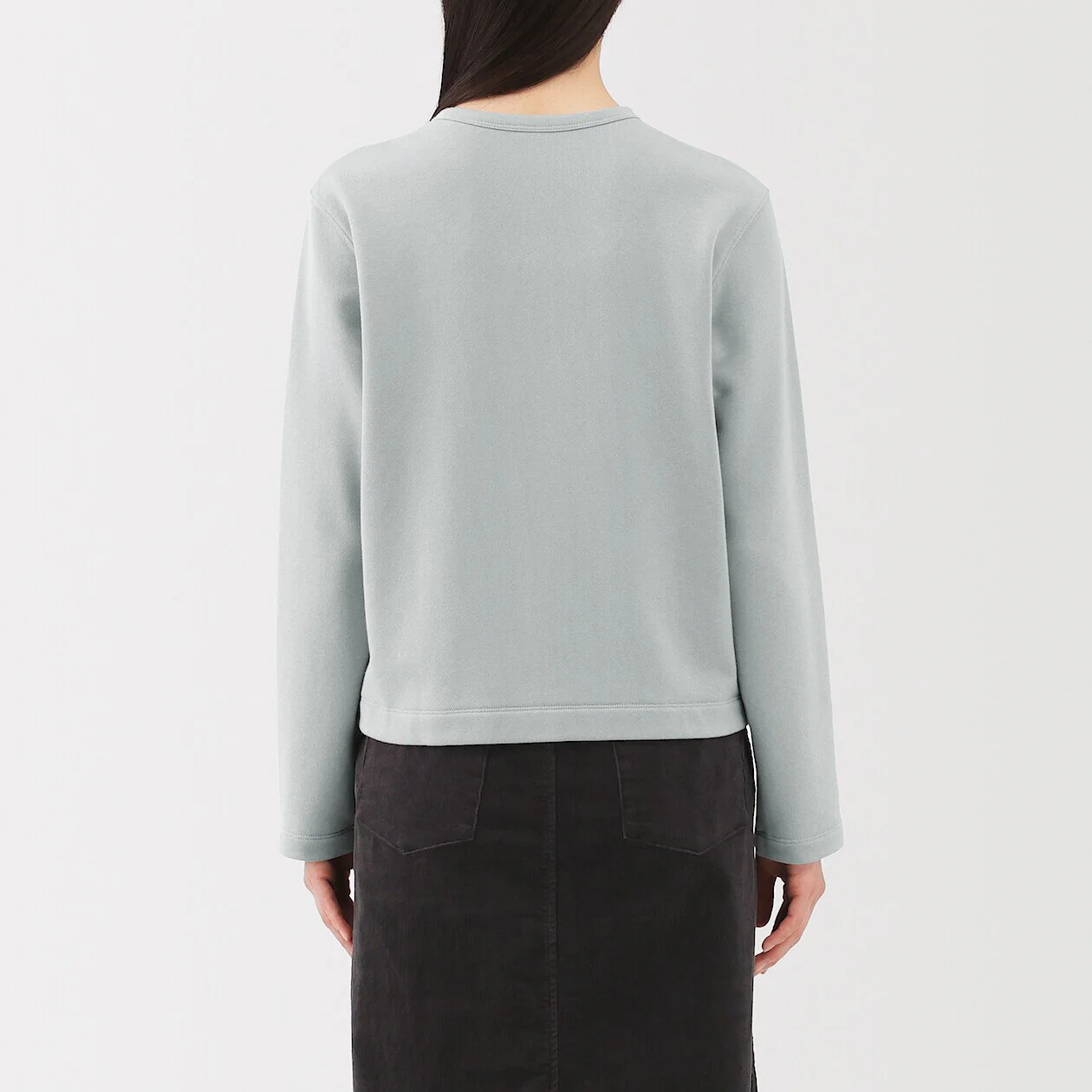 French Terry Sweatshirt Cardigan - Image 28