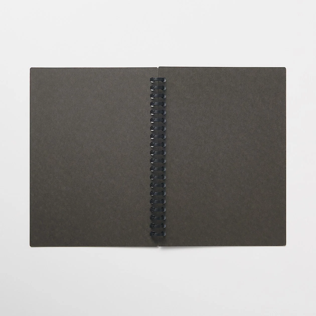 Kraft Cover for Loose Leaf Paper - A5 Dark Grey - Image 2