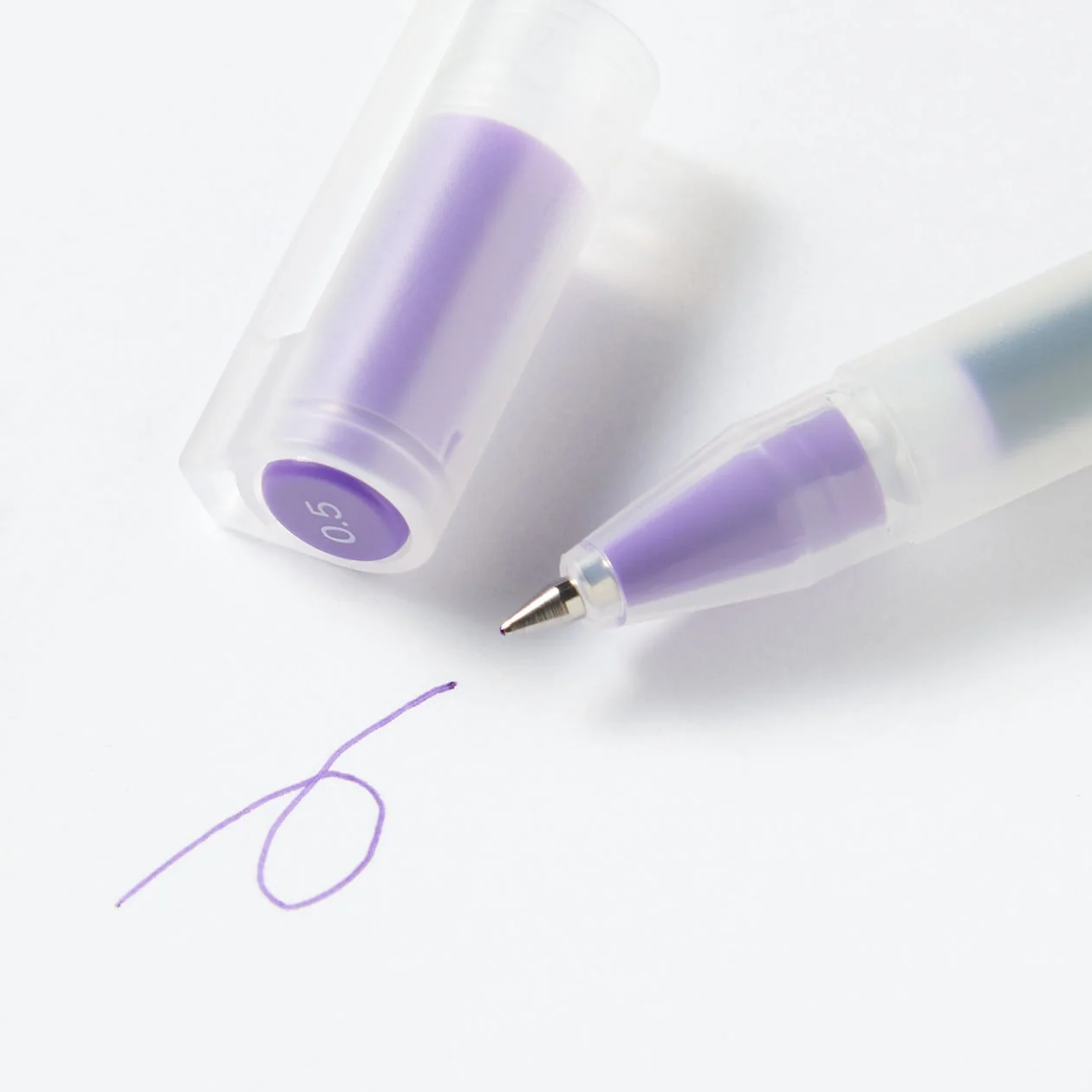 Gel Ink Ballpoint Pen - Cap Type 0.5mm - Image 17