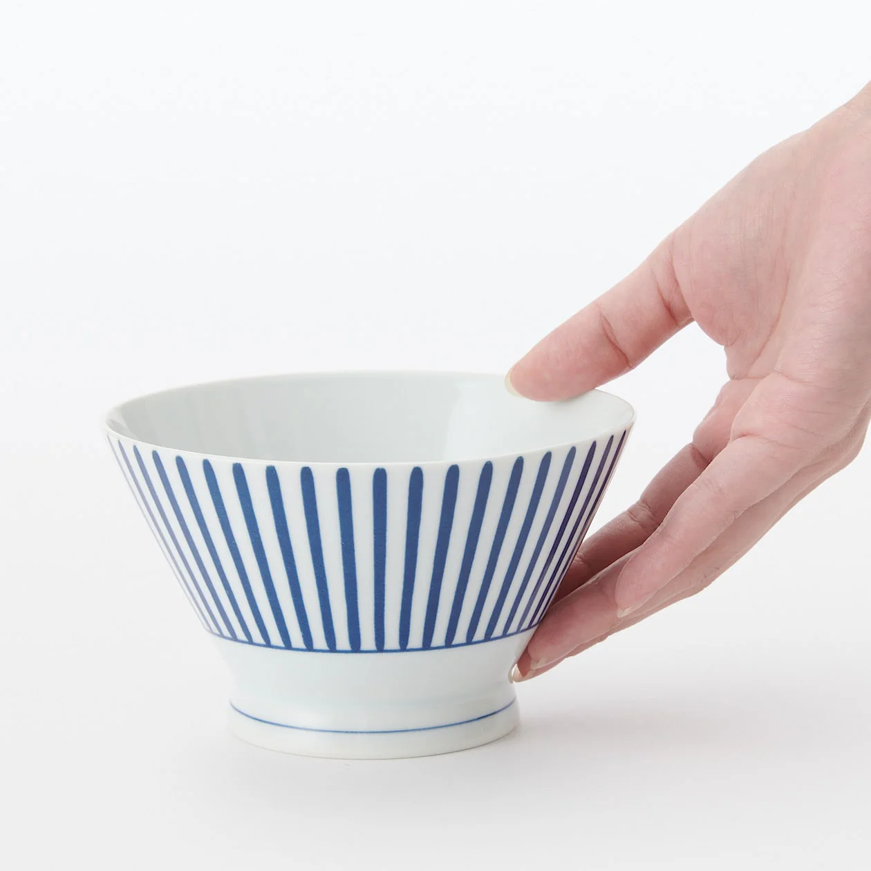 Hasami Rice Bowl - Stripes - Image 15