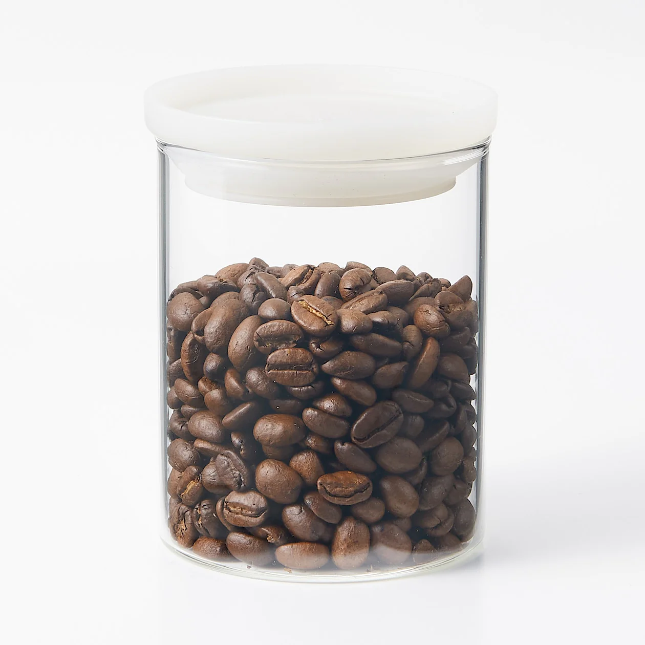Heatproof Round Glass Storage Case - 320ml