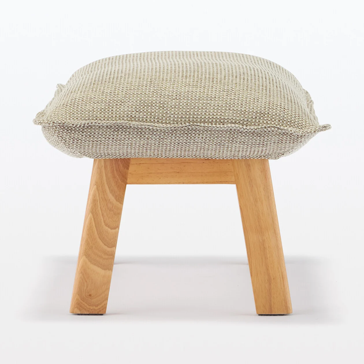 High-Back Reclining Sofa Ottoman with Plain Weave Cover - Image 10