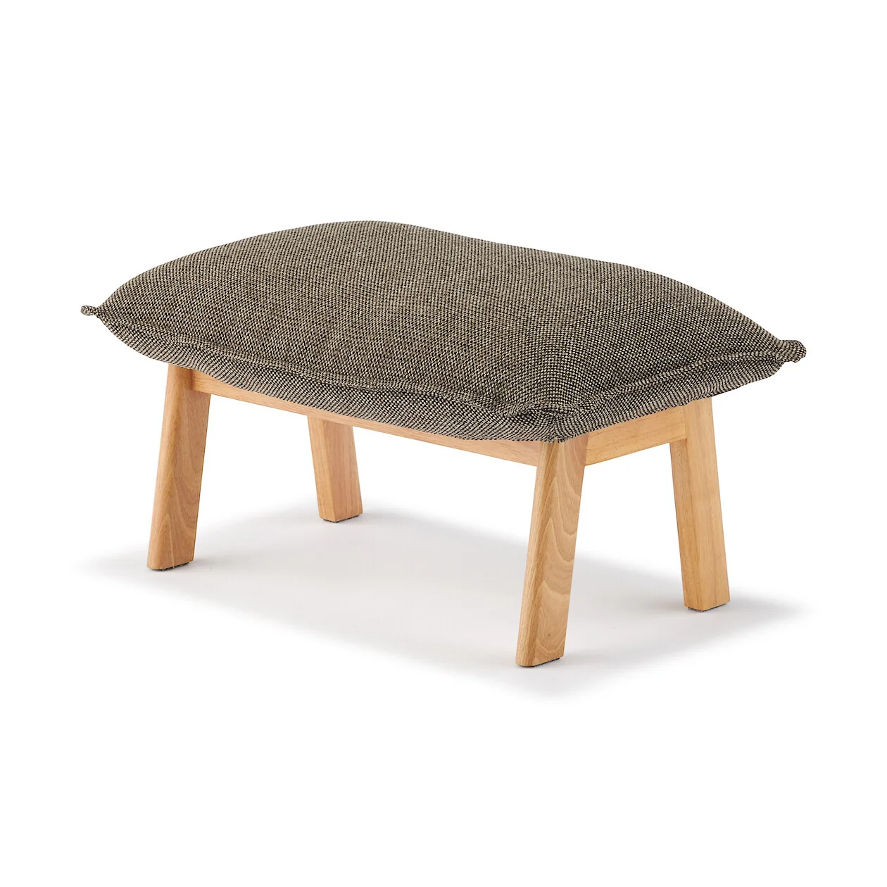 High-Back Reclining Sofa Ottoman with Plain Weave Cover - Image 14