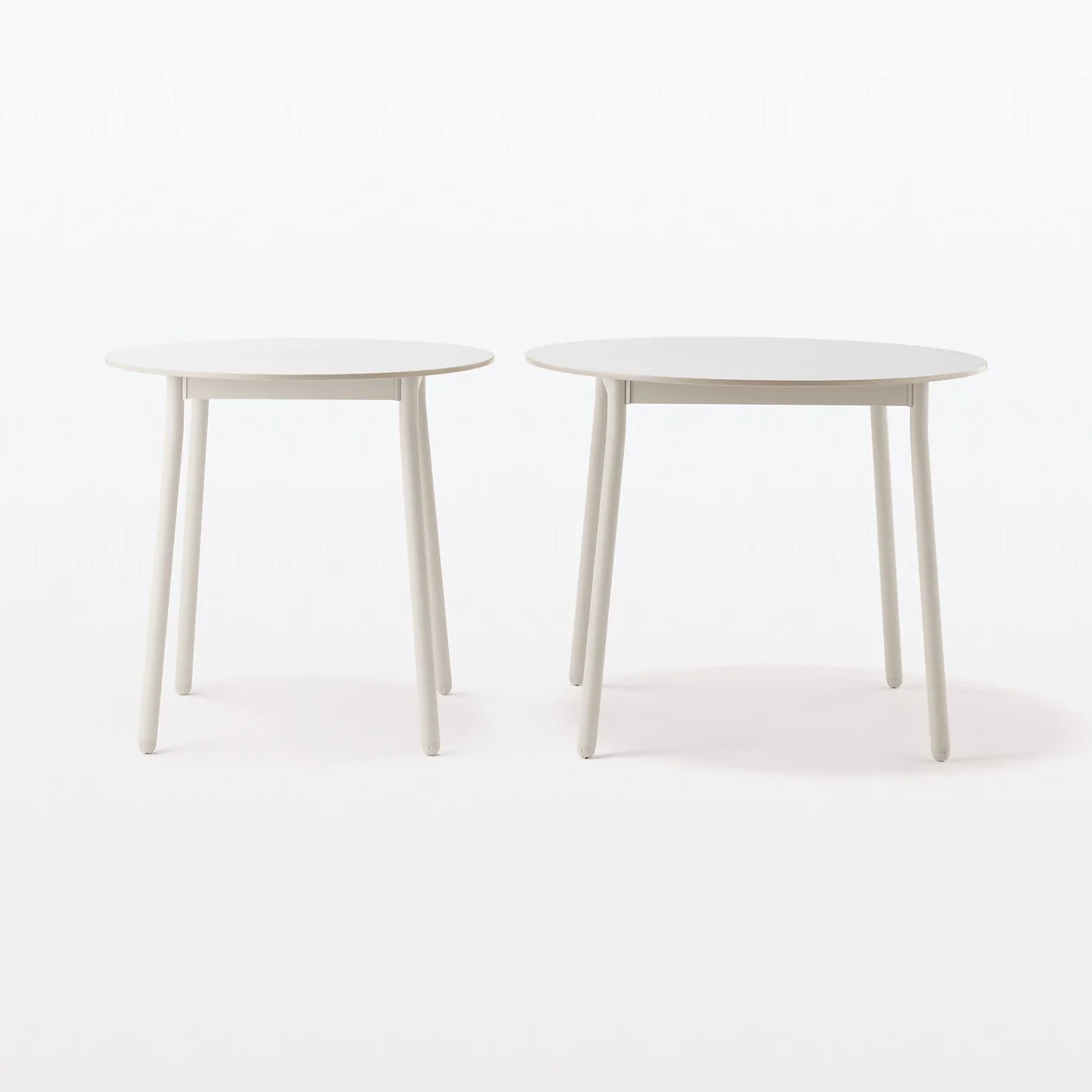 Indoor/Outdoor Round Table with Aluminium Legs - Image 7