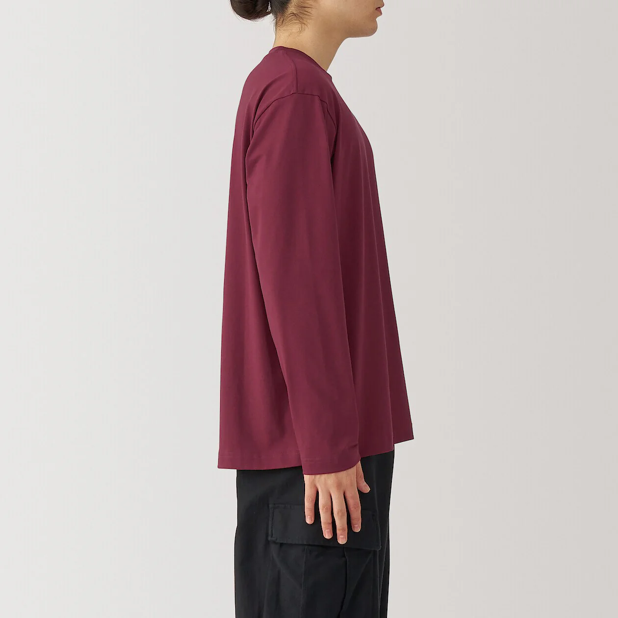 Jersey Crewneck Long Sleeve T-Shirt - Image 10
