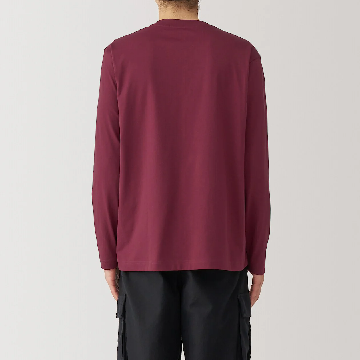 Jersey Crewneck Long Sleeve T-Shirt - Image 11