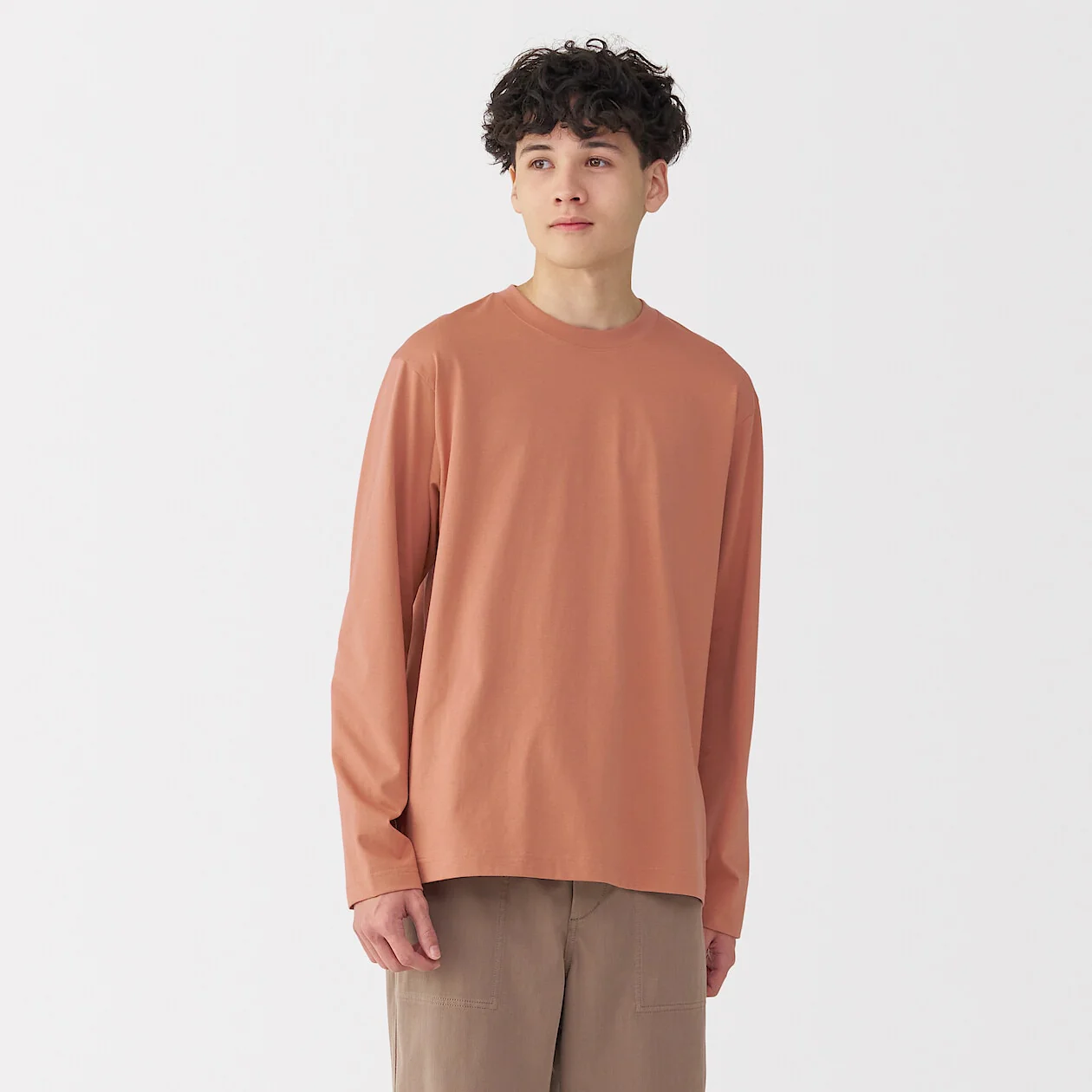 Jersey Crewneck Long Sleeve T-Shirt - Image 20