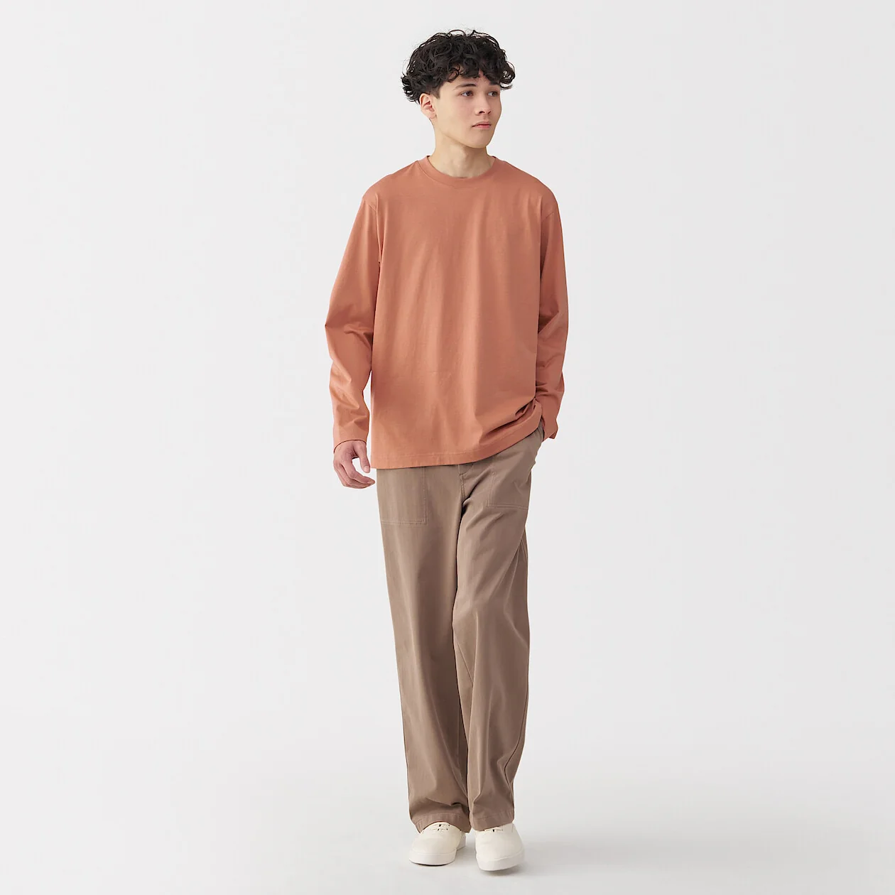 Jersey Crewneck Long Sleeve T-Shirt - Image 21