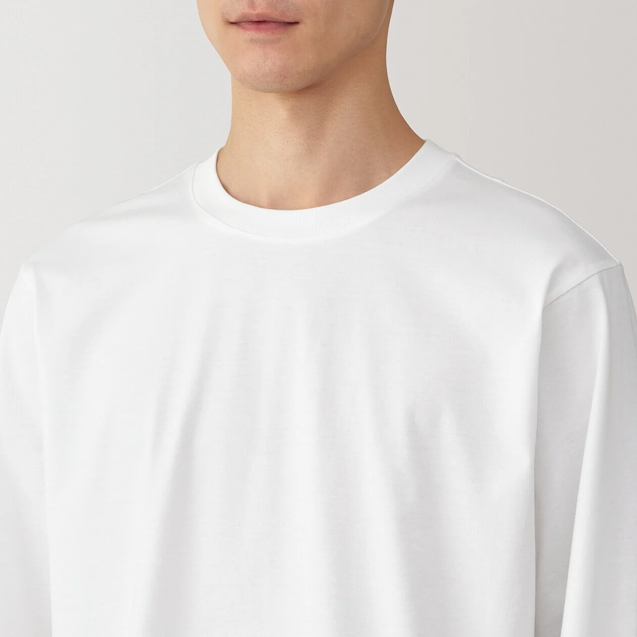 Jersey Crewneck Long Sleeve T-Shirt - Image 31
