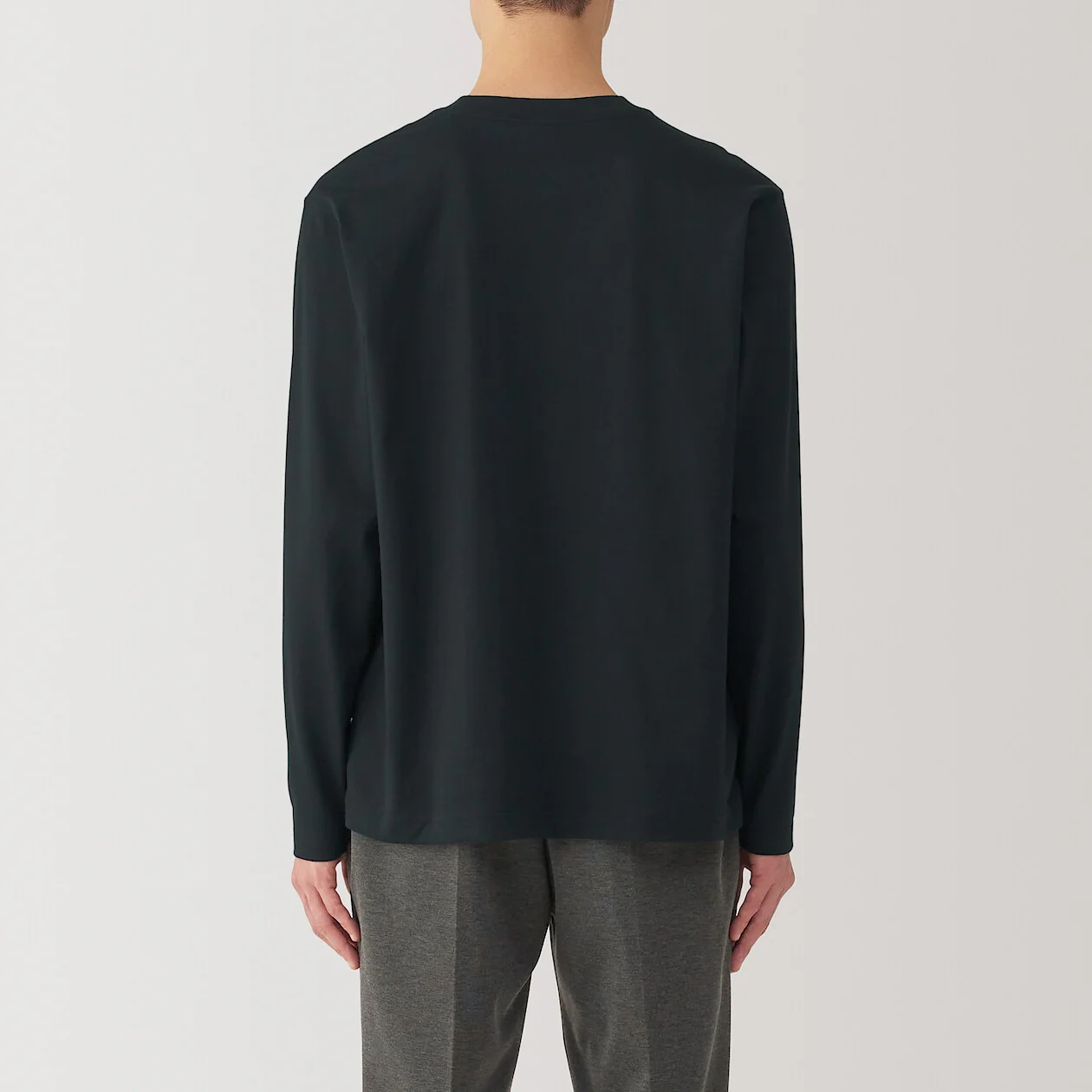 Jersey Crewneck Long Sleeve T-Shirt - Image 37