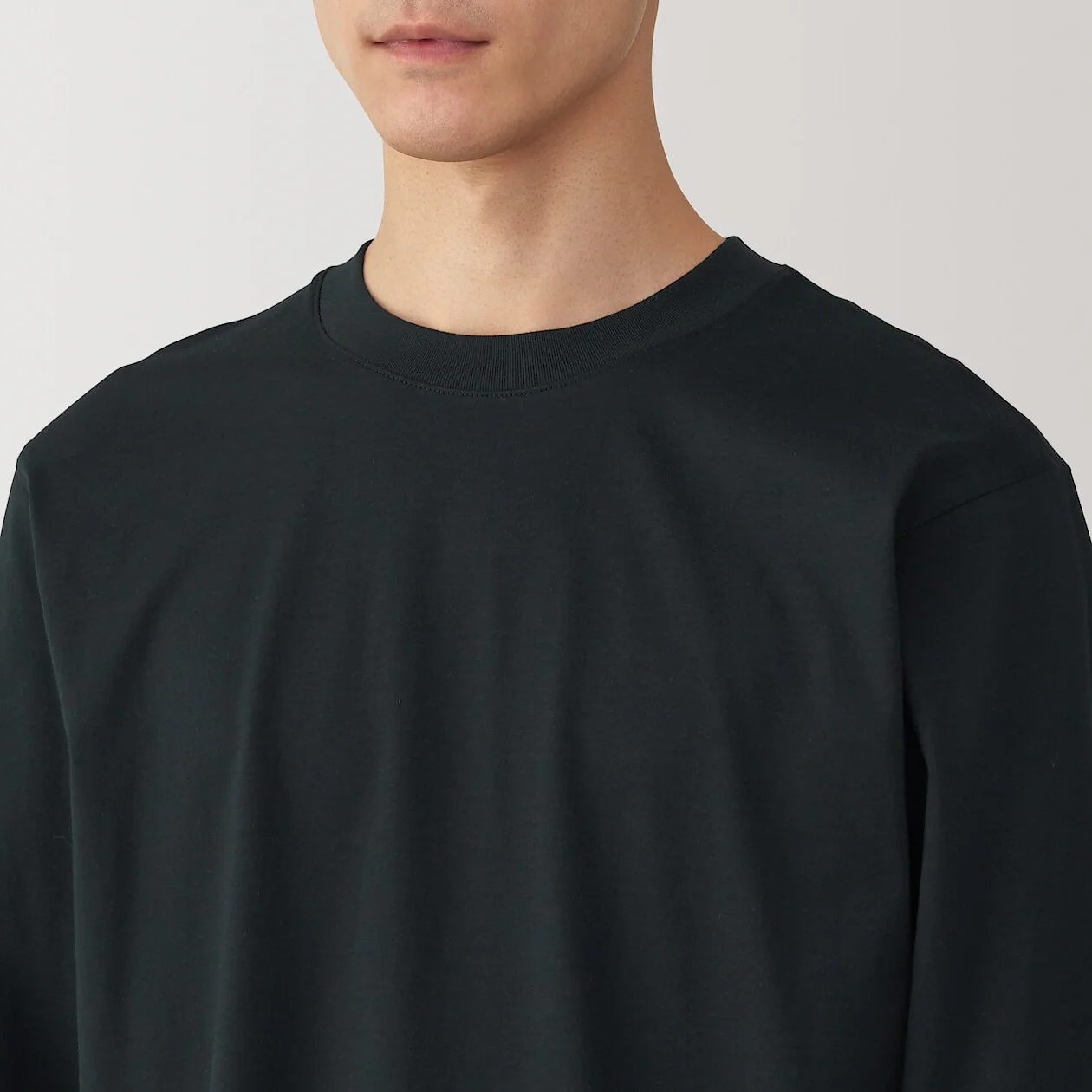 Jersey Crewneck Long Sleeve T-Shirt - Image 38