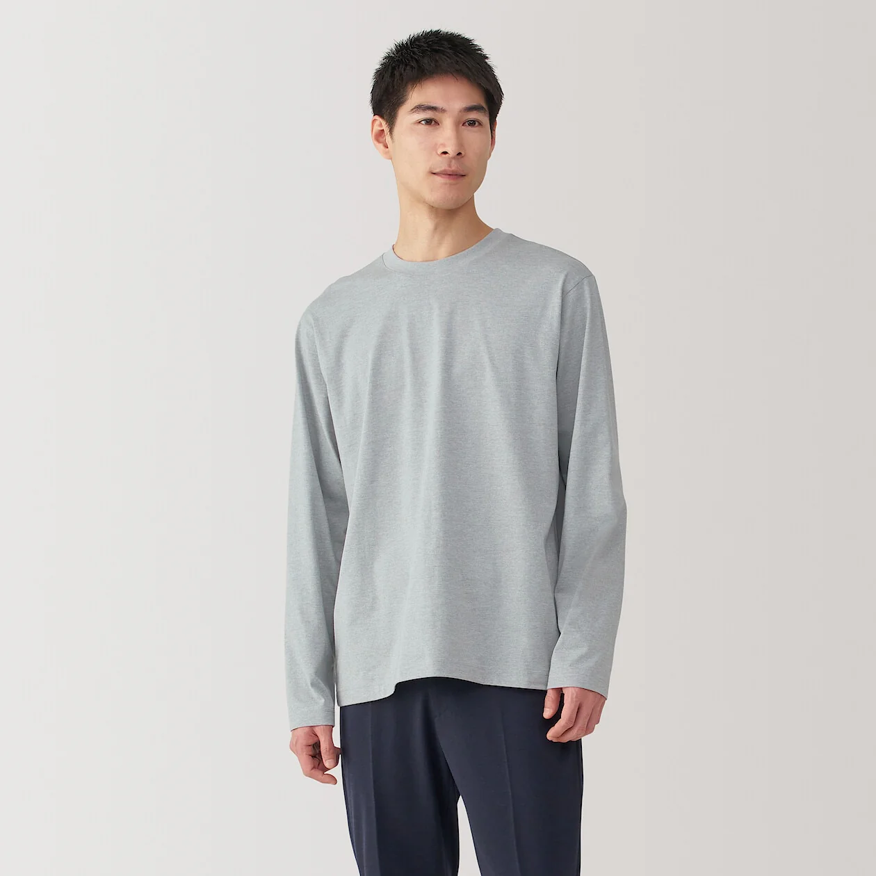Jersey Crewneck Long Sleeve T-Shirt - Image 44
