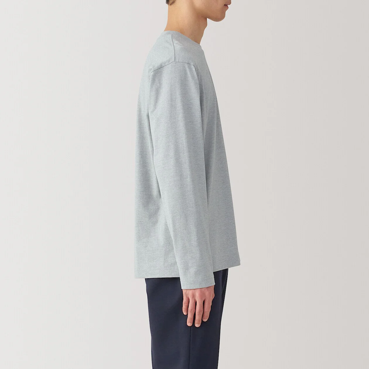 Jersey Crewneck Long Sleeve T-Shirt - Image 46
