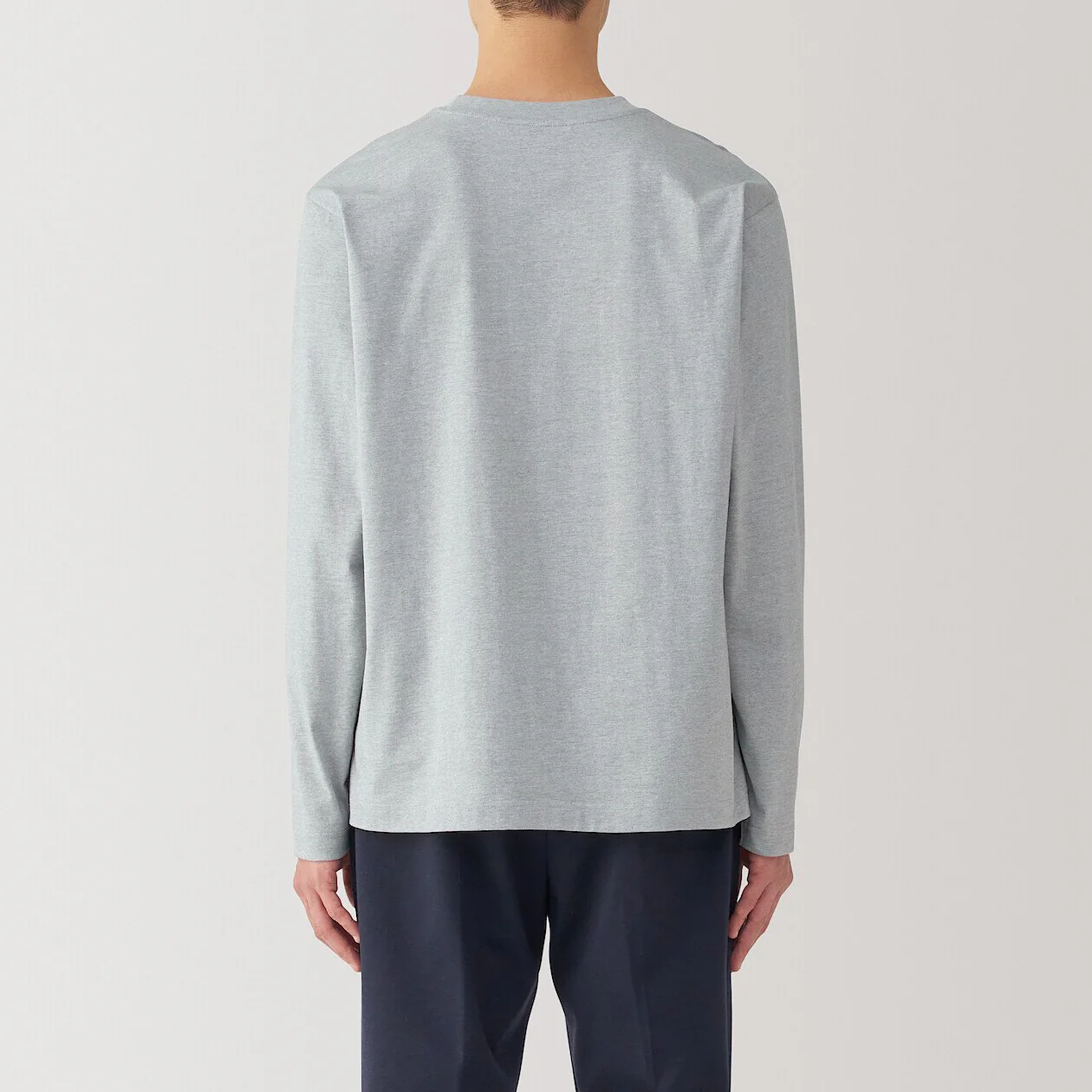 Jersey Crewneck Long Sleeve T-Shirt - Image 47