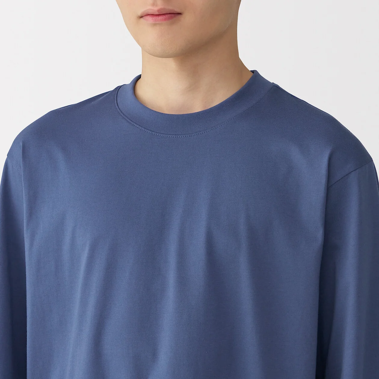 Jersey Crewneck Long Sleeve T-Shirt - Image 5