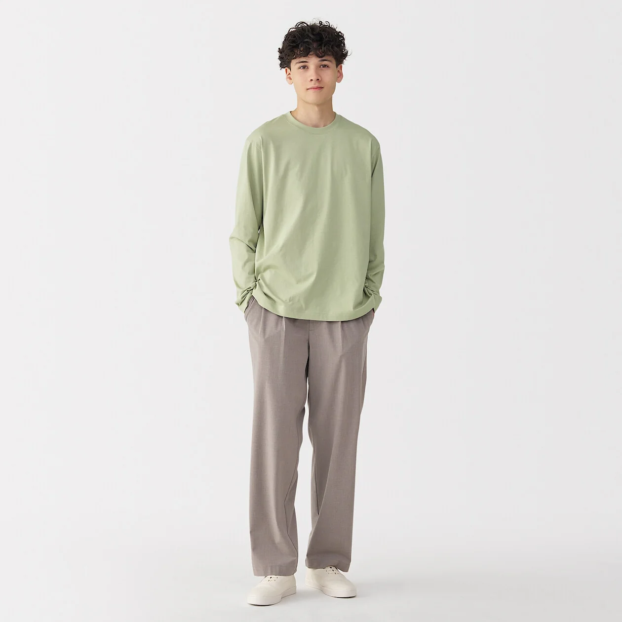 Jersey Crewneck Long Sleeve T-Shirt - Image 52