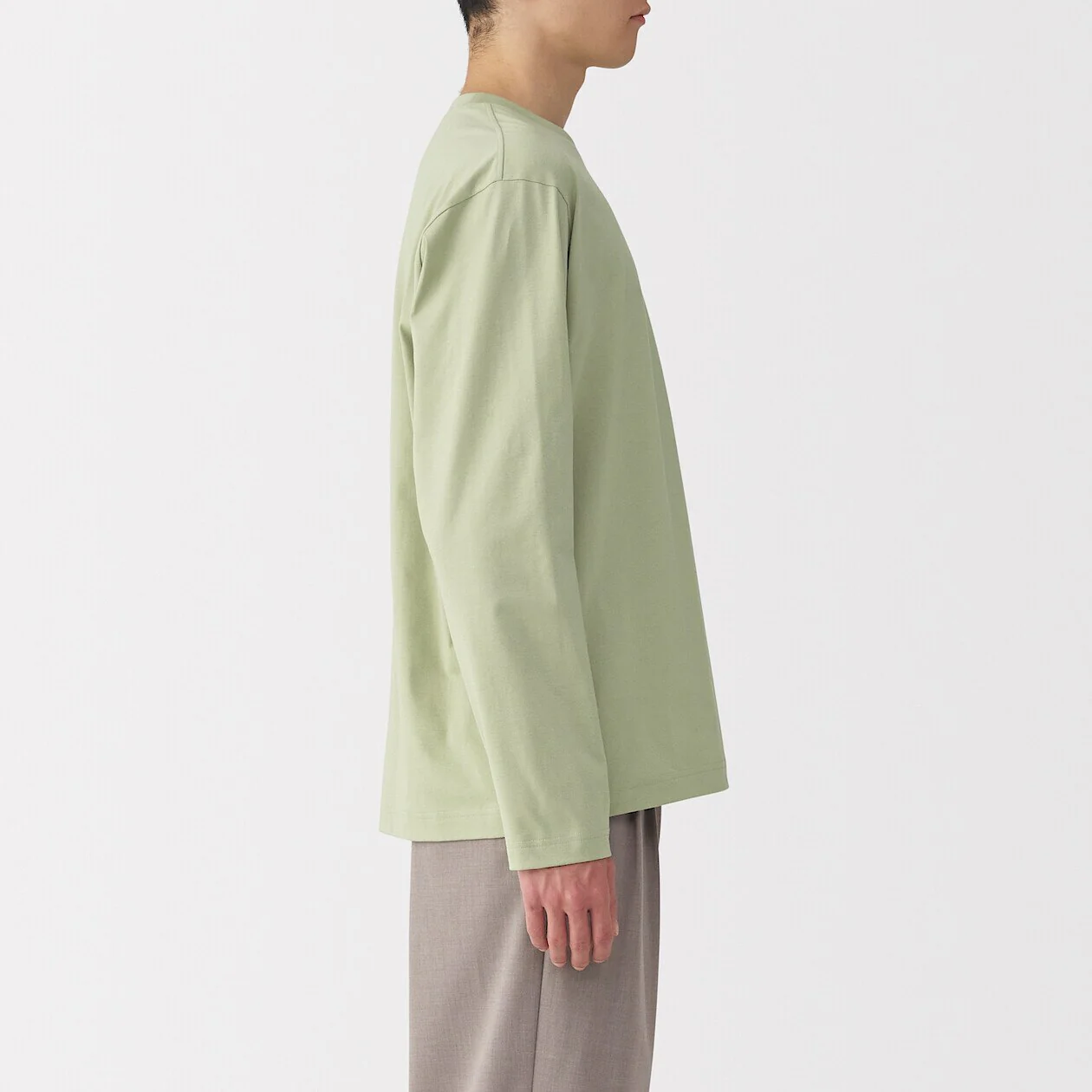 Jersey Crewneck Long Sleeve T-Shirt - Image 53