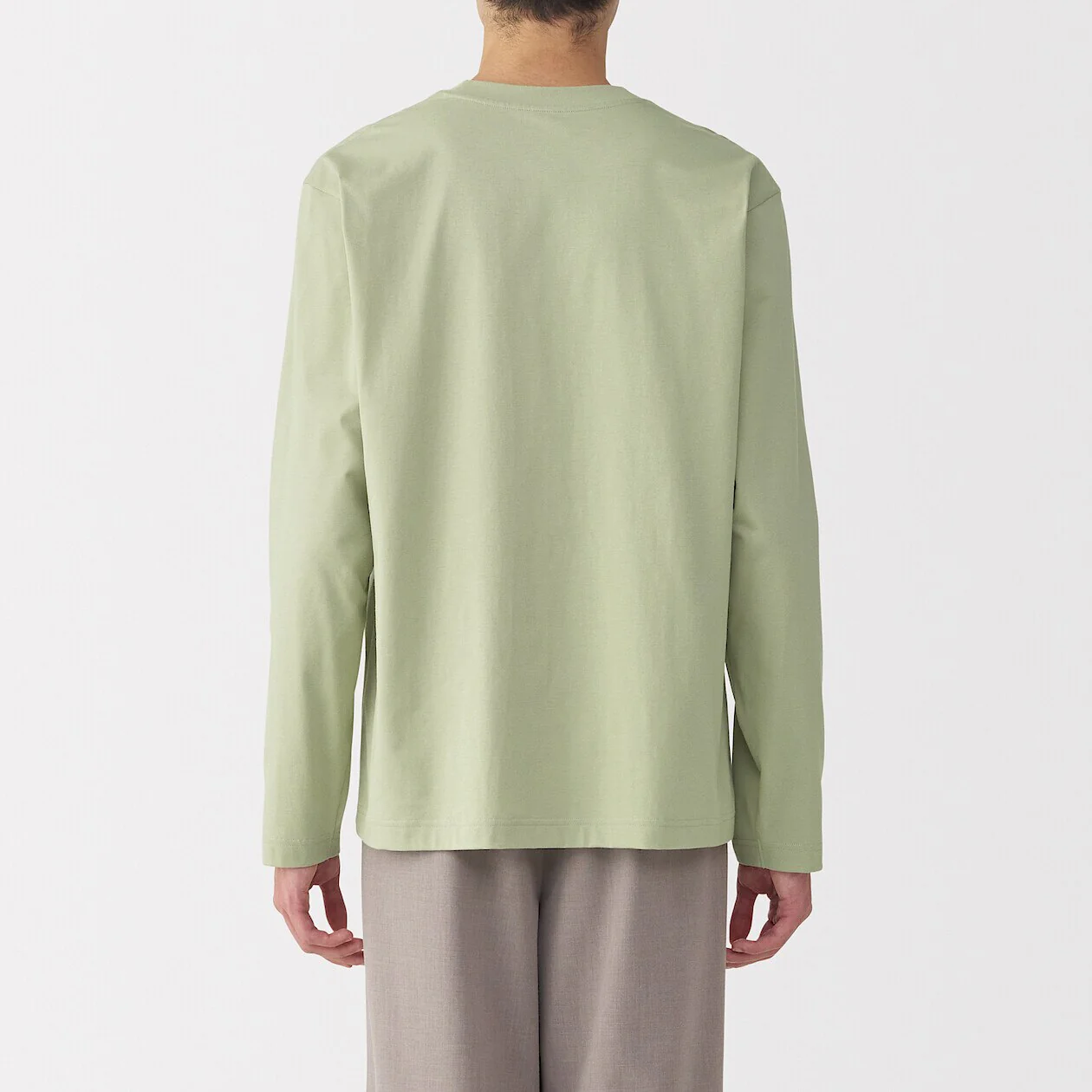 Jersey Crewneck Long Sleeve T-Shirt - Image 54