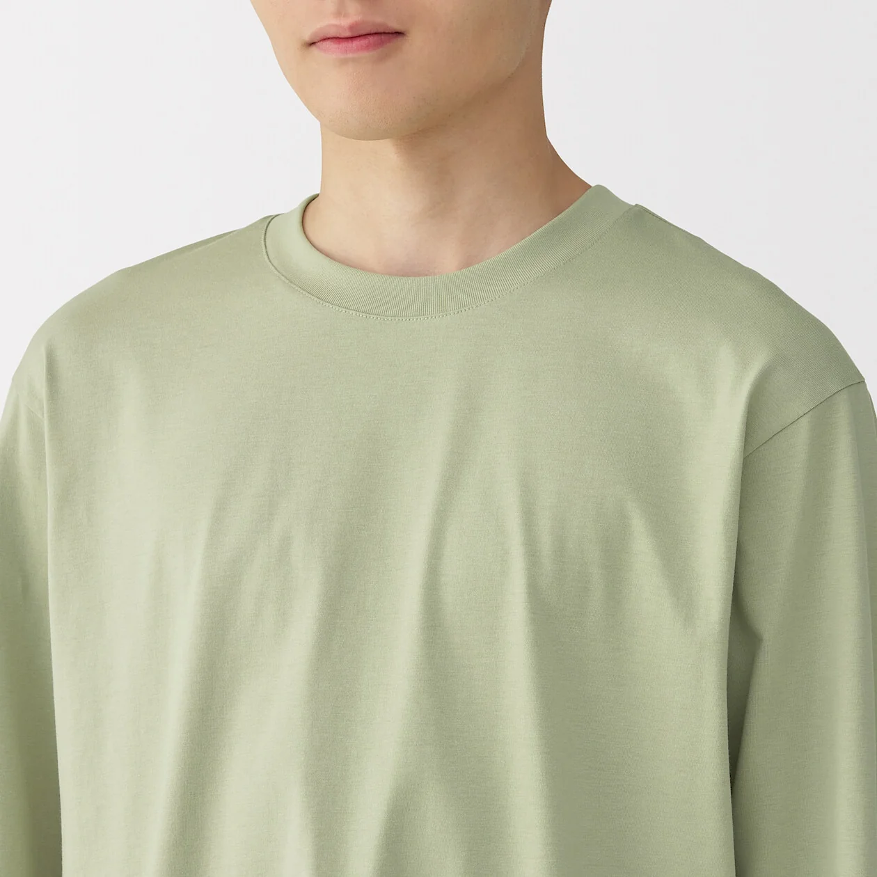 Jersey Crewneck Long Sleeve T-Shirt - Image 55