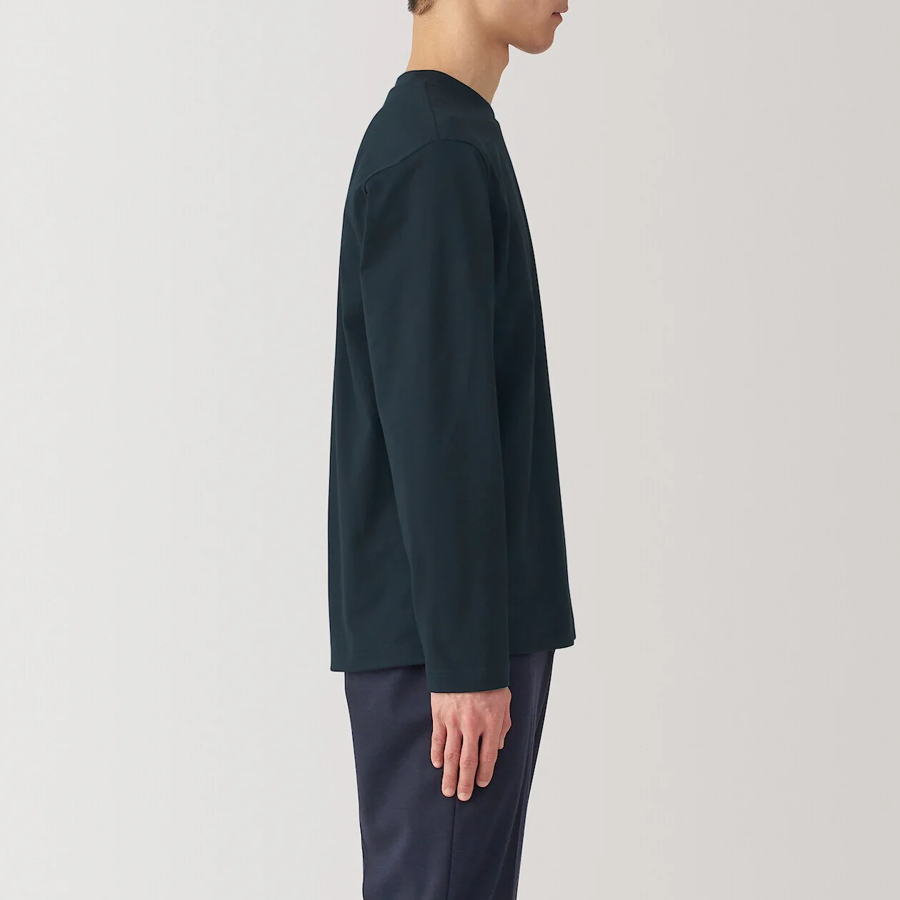 Jersey Crewneck Long Sleeve T-Shirt - Image 60