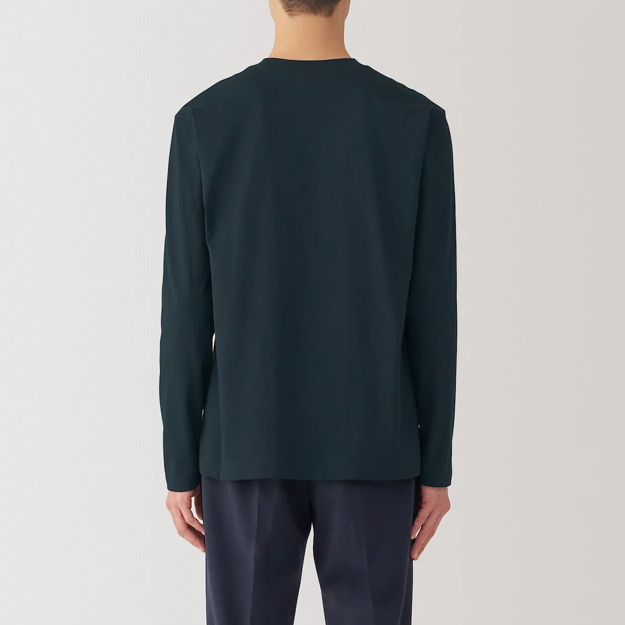 Jersey Crewneck Long Sleeve T-Shirt - Image 61