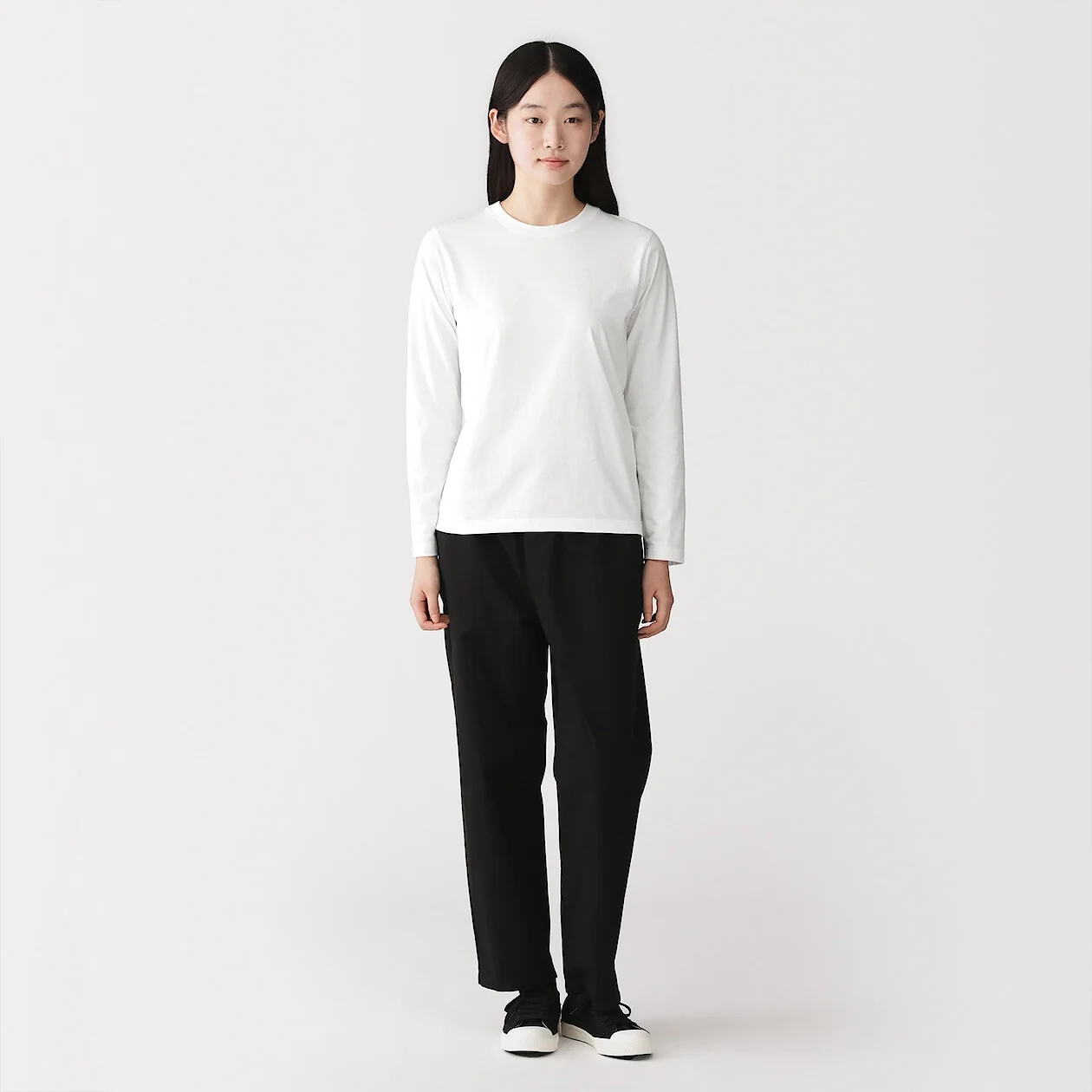 Jersey Crewneck Long Sleeve T-Shirt - Image 11