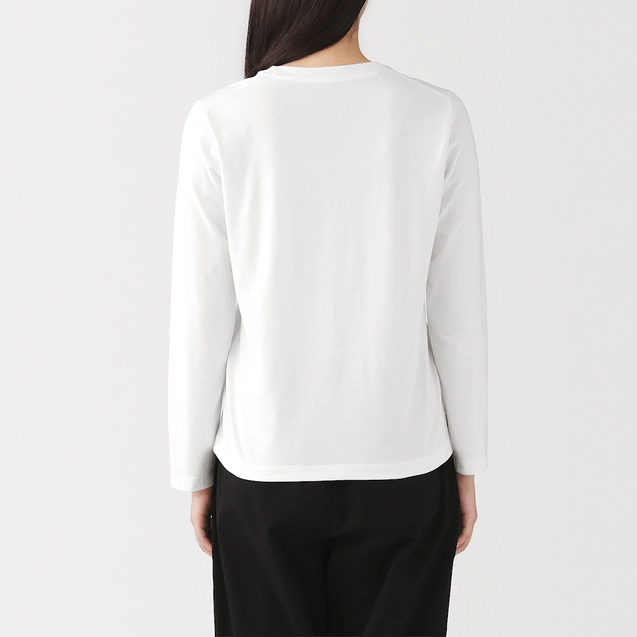 Jersey Crewneck Long Sleeve T-Shirt - Image 13