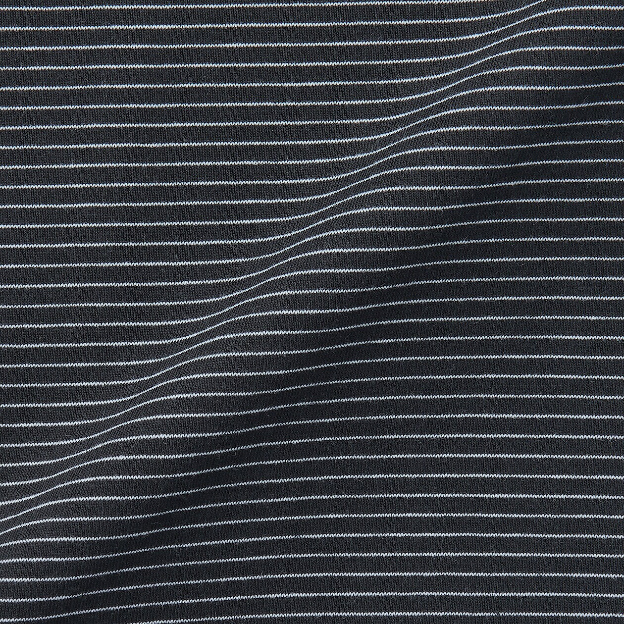 Jersey Striped Crewneck Striped Long Sleeve T-Shirt - Image 16
