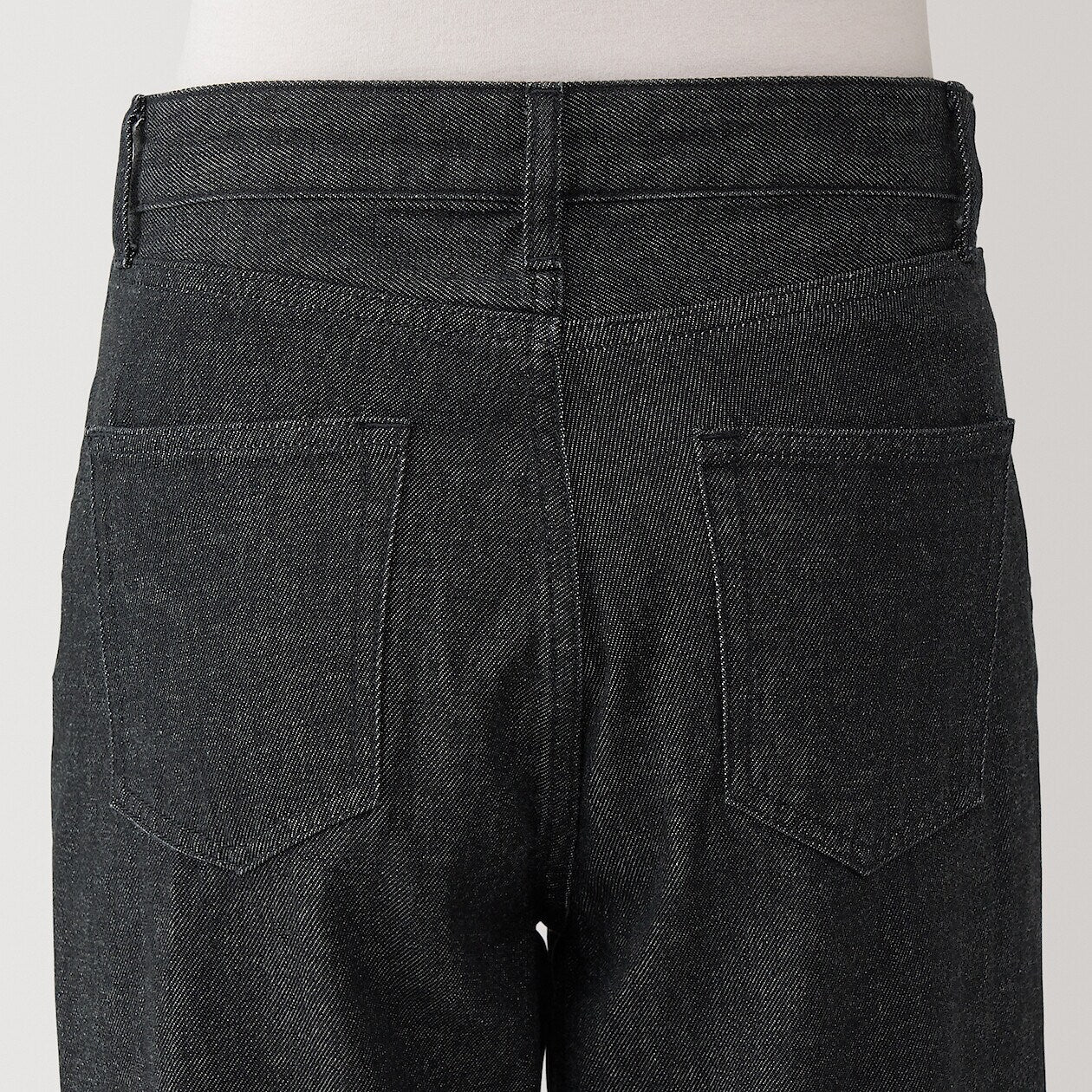 Kapok Blend Denim Straight Pants - Image 6