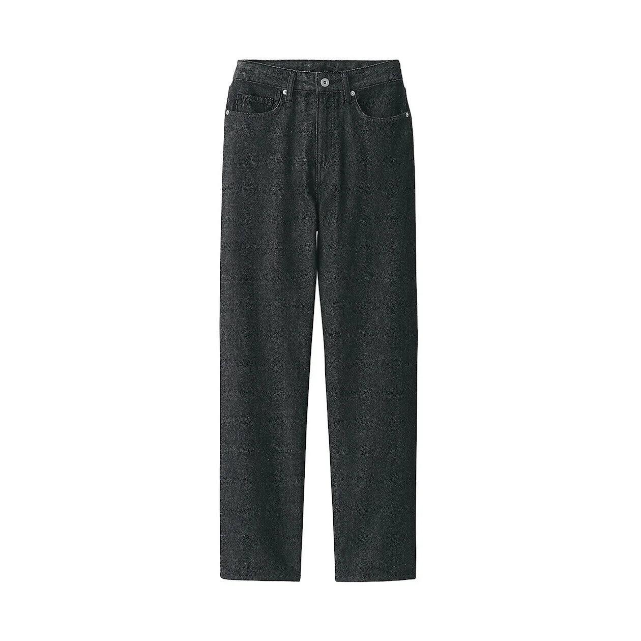Kapok Blend Denim Straight Pants - Image 8