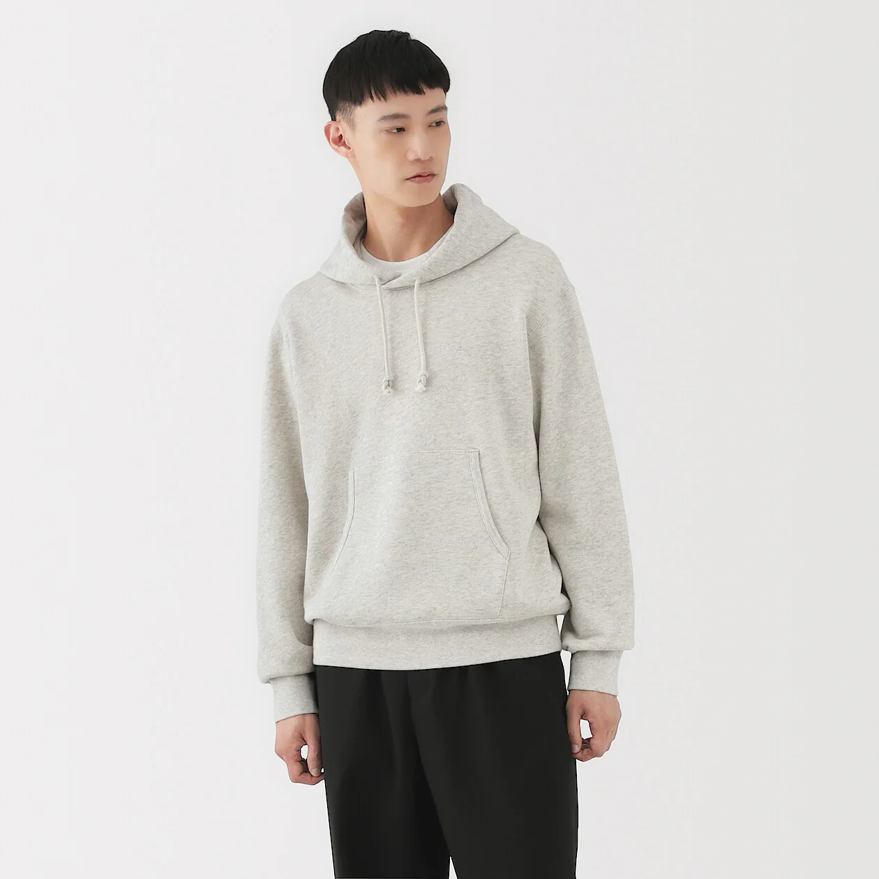 Loopwheel Knitted Sweat Hoodie - Image 6