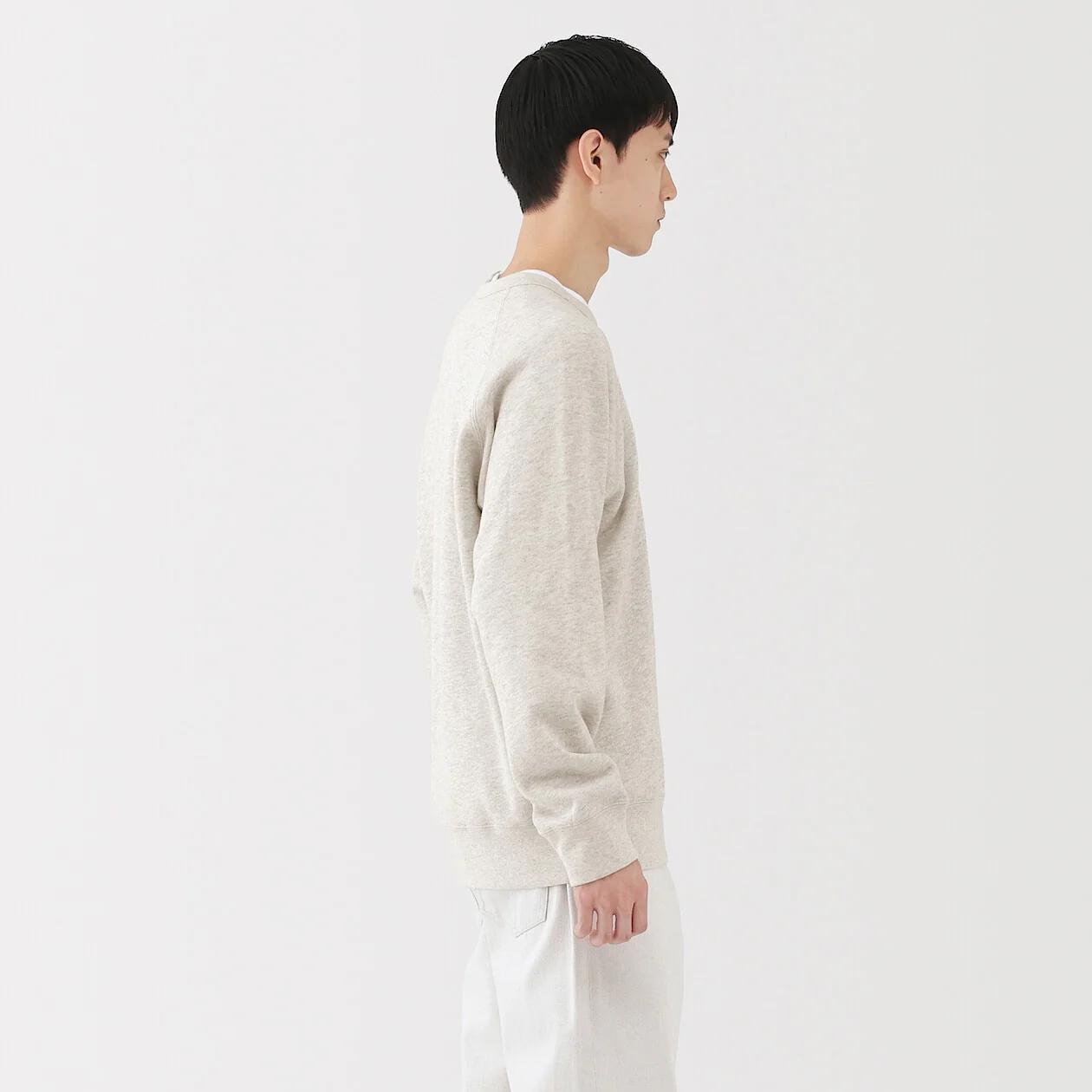Loopwheel Knitted Sweat Pullover - Image 4