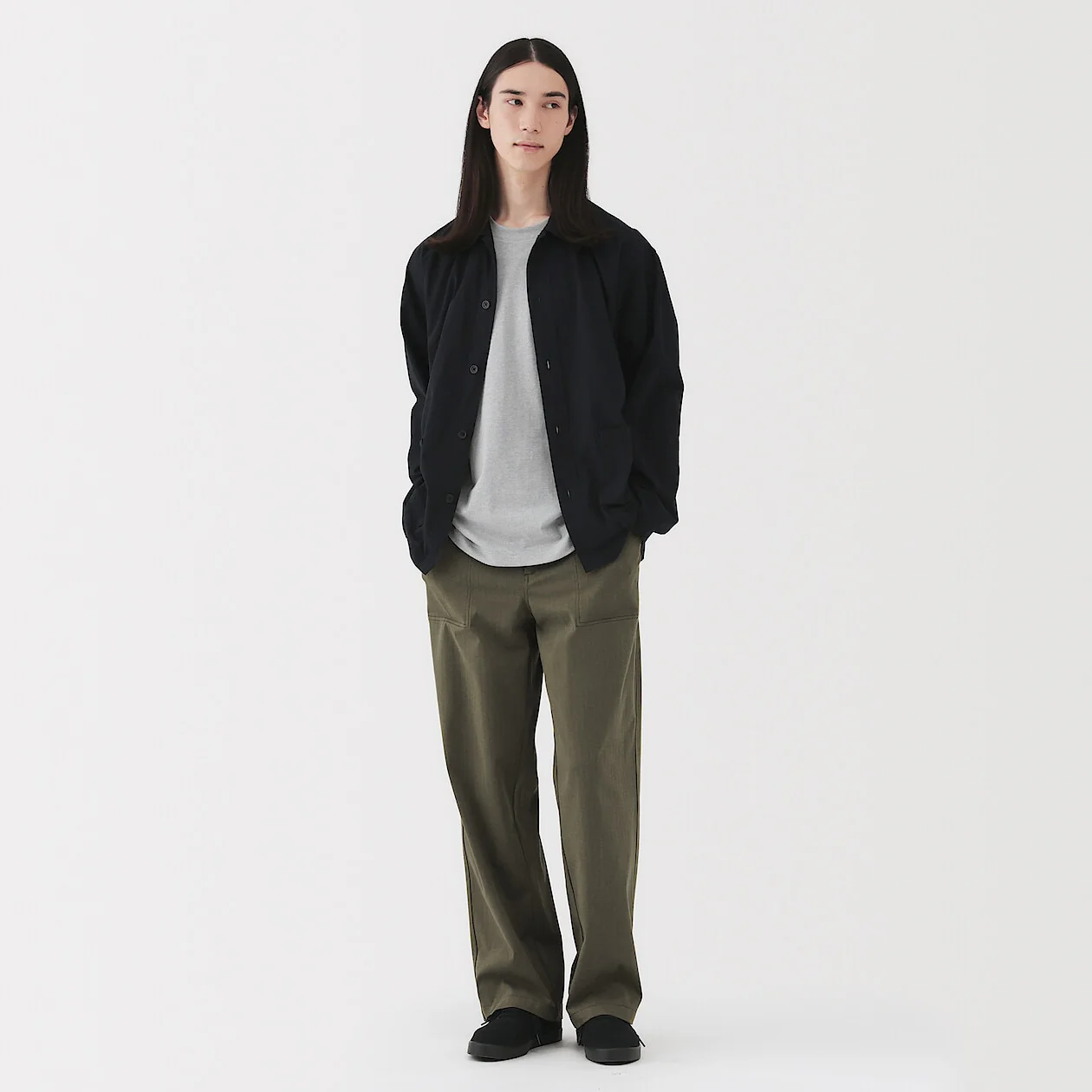 2-Way Stretch Herringbone Baker Pants - Image 4