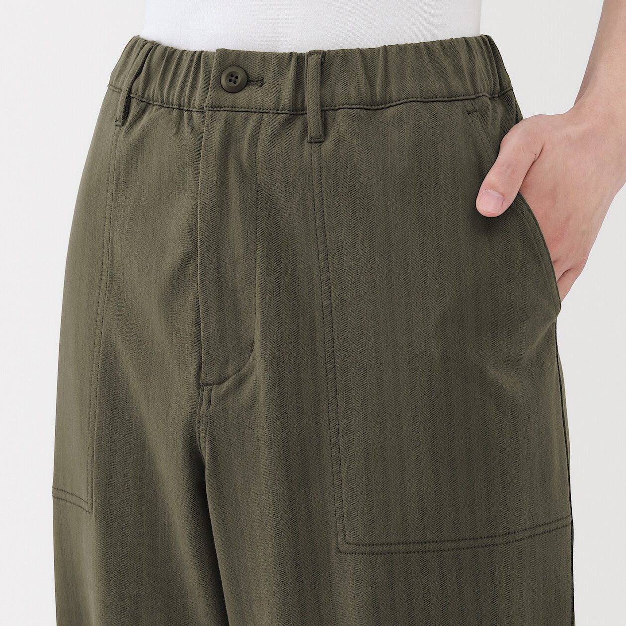 2-Way Stretch Herringbone Baker Pants - Image 7