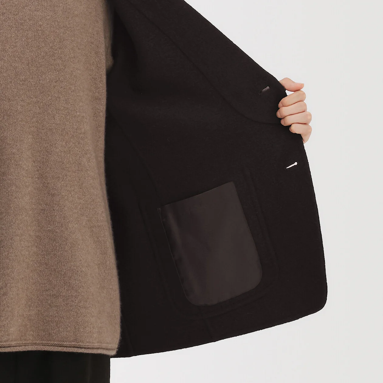 Cashmere Blended Jacket - Image 7